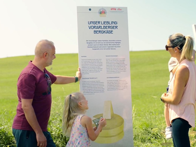 
                                            
                                                Spielerisch unterwegs auf dem Käsewanderweg
                                            
                                            