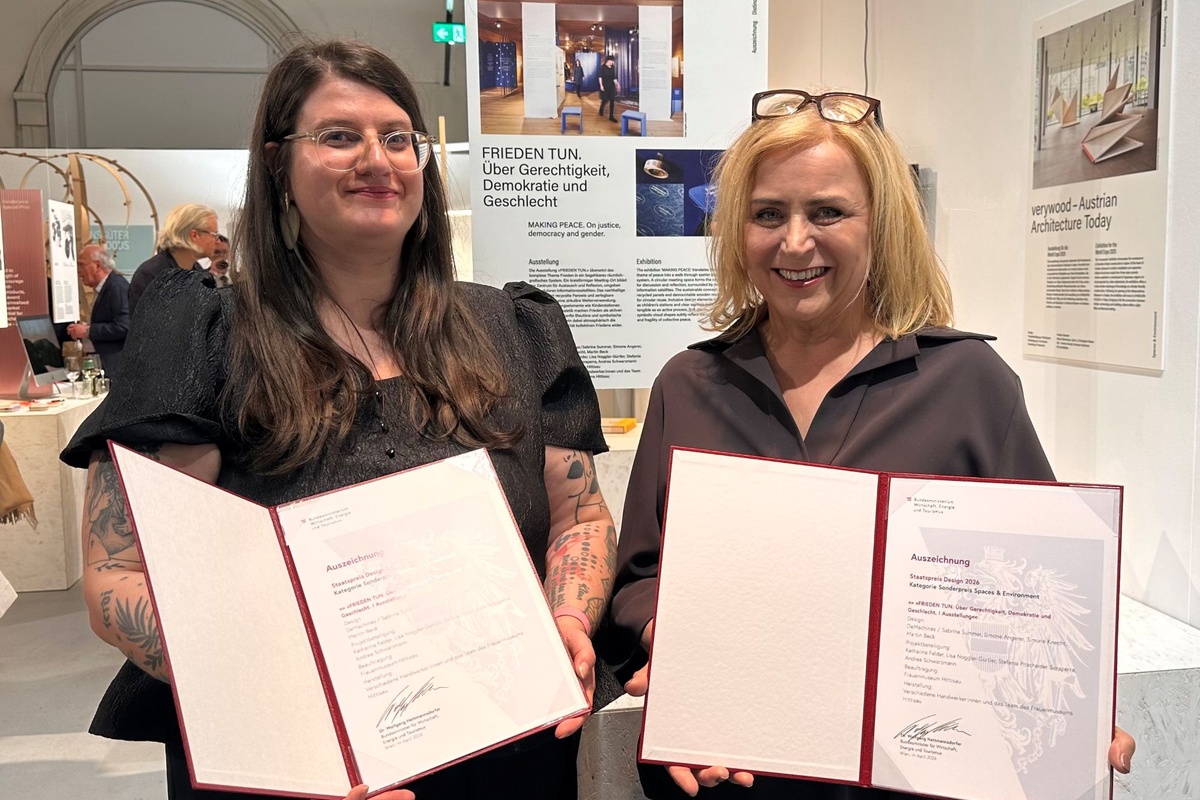 
                                    
                                        Vorarlberger Kreative überzeugen beim Staatspreis Design
                                    
                                    