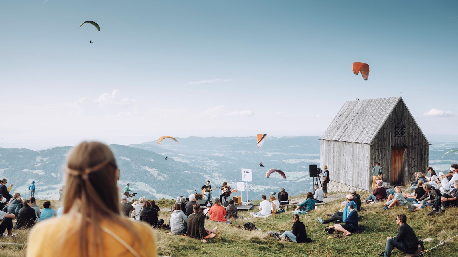 
                        
                            Jetzt oder nie zum Festival im Bregenzerwald
                        
                        
