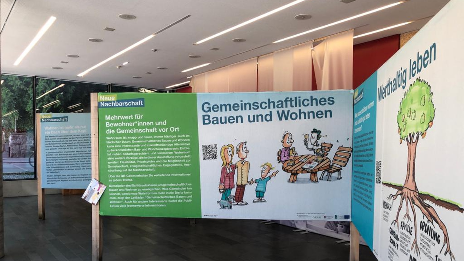 
                        
                            Info im Vorbeigehen zum gemeinschaftlichen Bauen und Wohnen
                        
                        