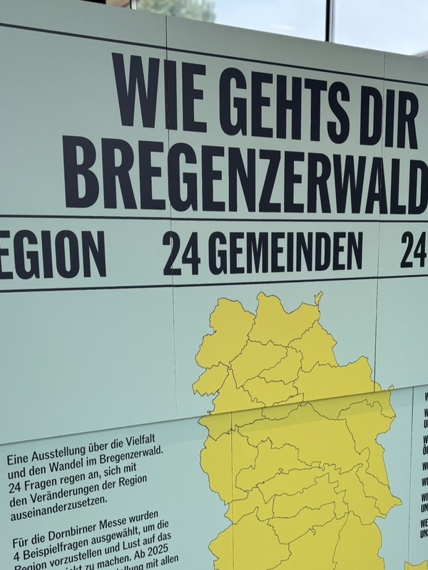 Wie geht’s dir, Bregenzerwald?