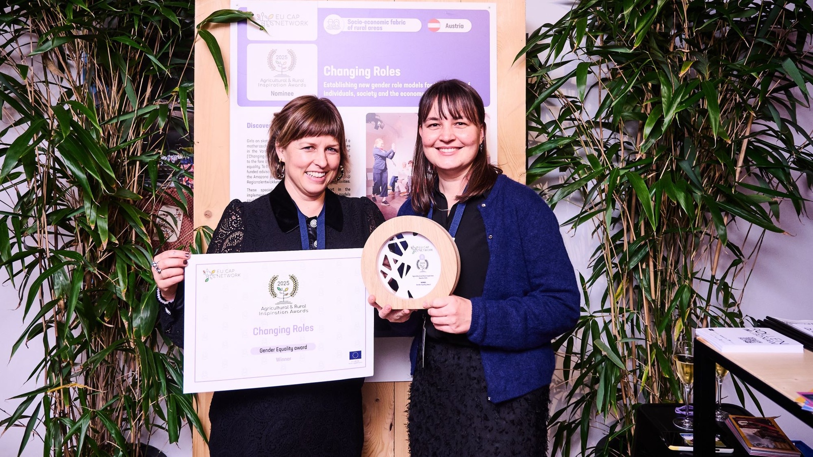 
                        
                            Rollen im Wandel gewinnt EU-Preis für Geschlechtergleichstellung
                        
                        