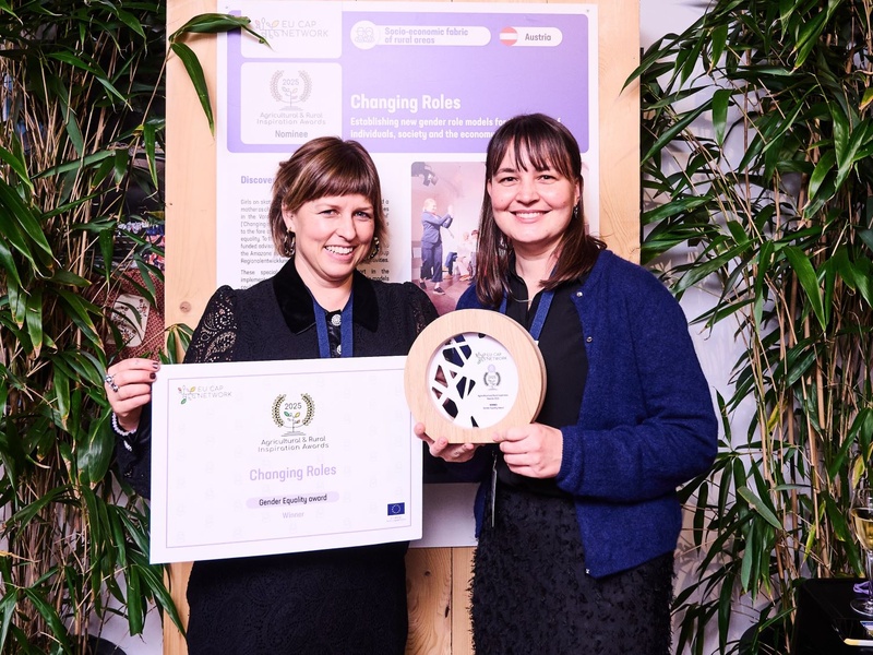 
                                            
                                                Rollen im Wandel gewinnt EU-Preis für Geschlechtergleichstellung
                                            
                                            