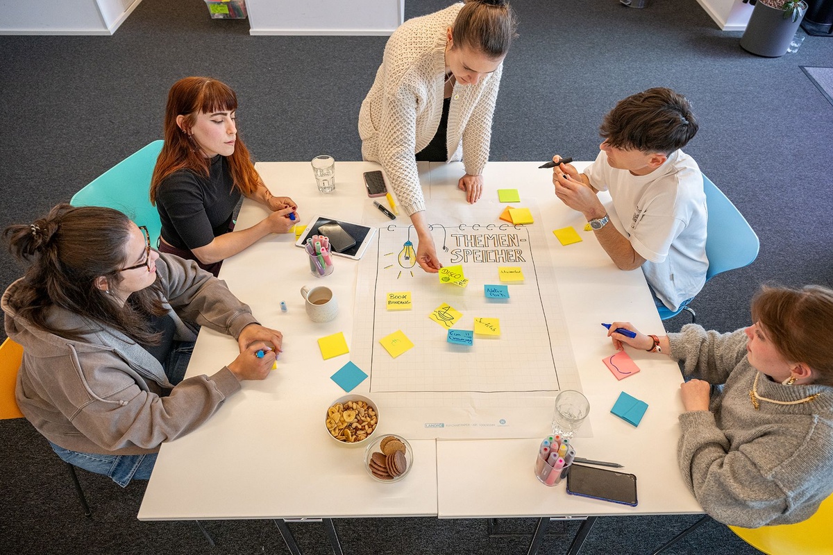 
                                    
                                        Ein Projekt umsetzen und feiern
                                    
                                    