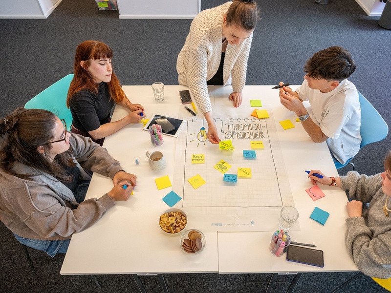 
                                            
                                                Ein Projekt umsetzen und feiern
                                            
                                            