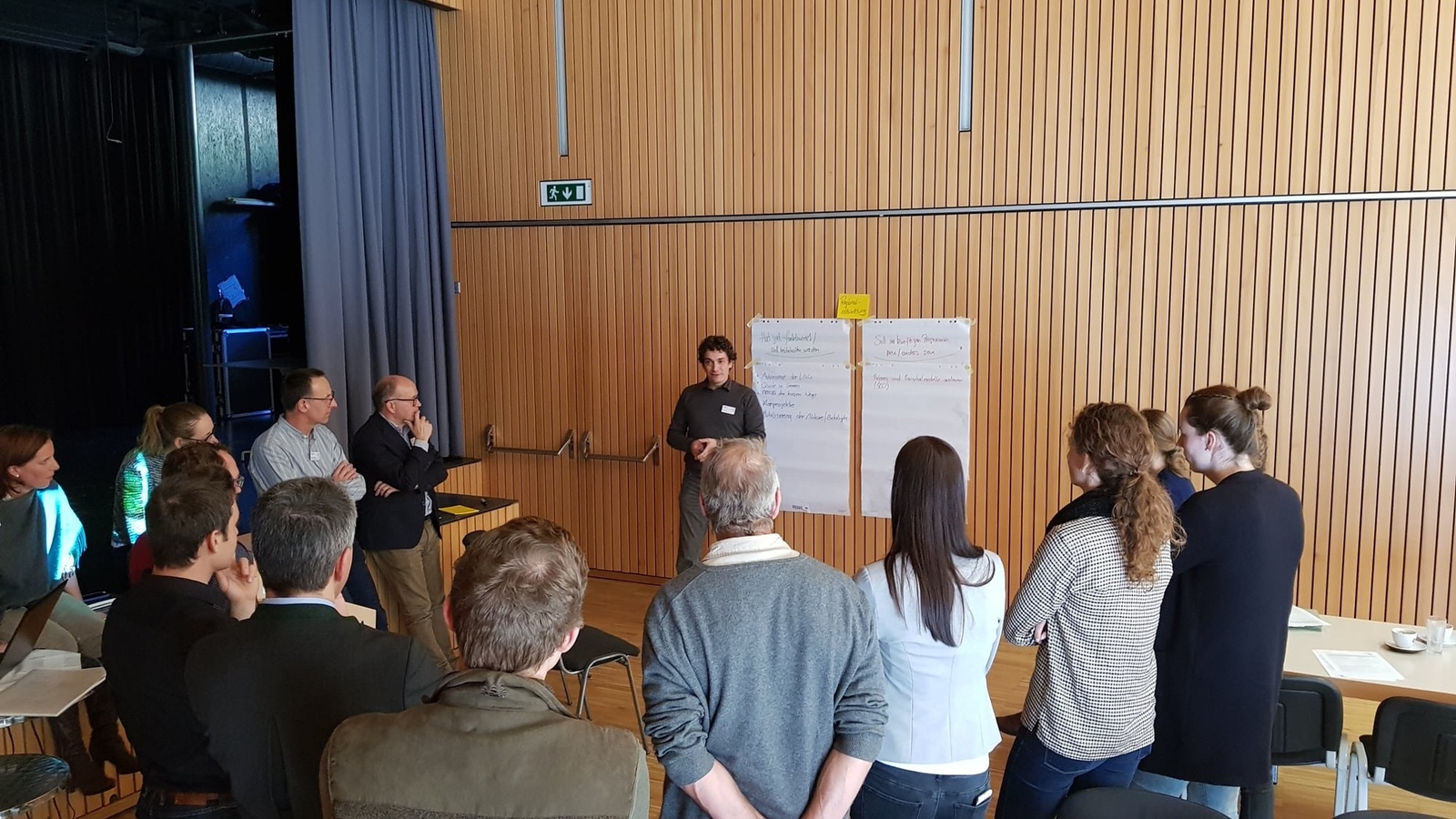 Die beiden Vorarlberger LEADER-Regionen begleiteten die Diskussionen zur Zukunft der Regionalentwicklung. Foto: Netzwerk Zukunftsraum Land