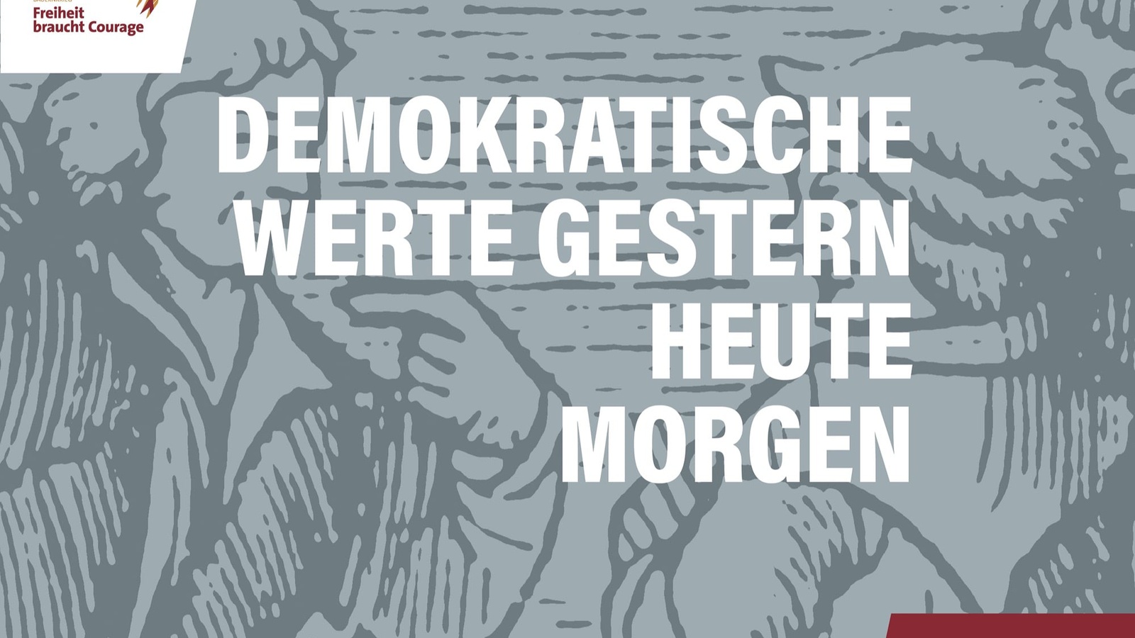 Unter dem Motto „Freiheit braucht Courage“ möchte das Projekt COURAGE Mut machen und Menschen für eine Beteiligung an demokratischen Prozessen mobilisieren.