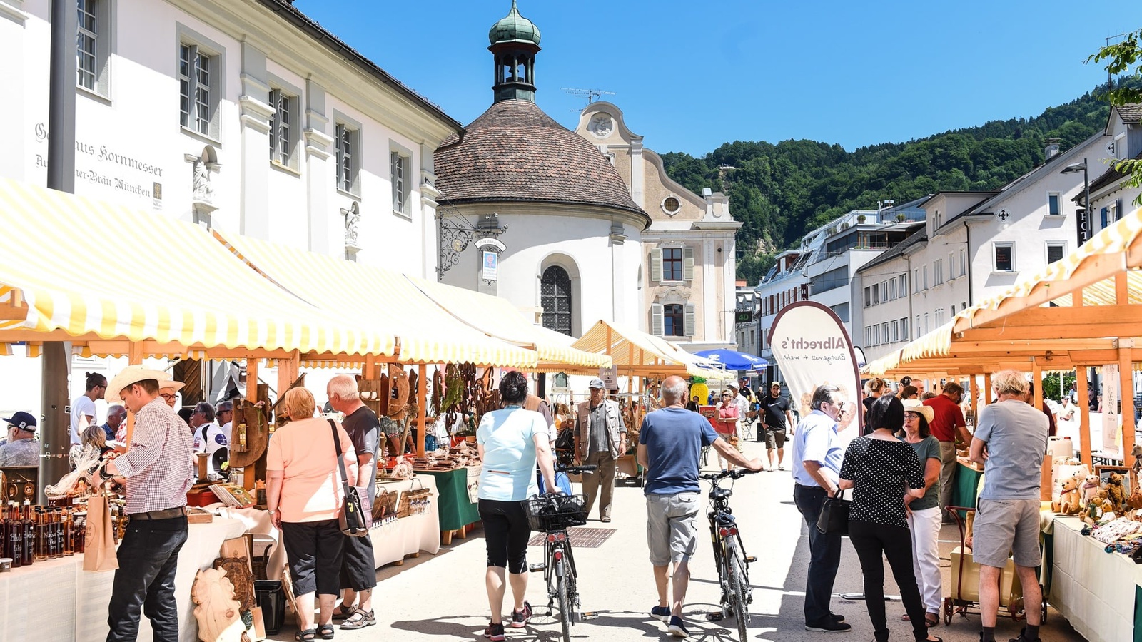 Die Vielfalt des Klostertals zu Gast in der Landeshauptstadt. Foto: Udo Mittelberger
