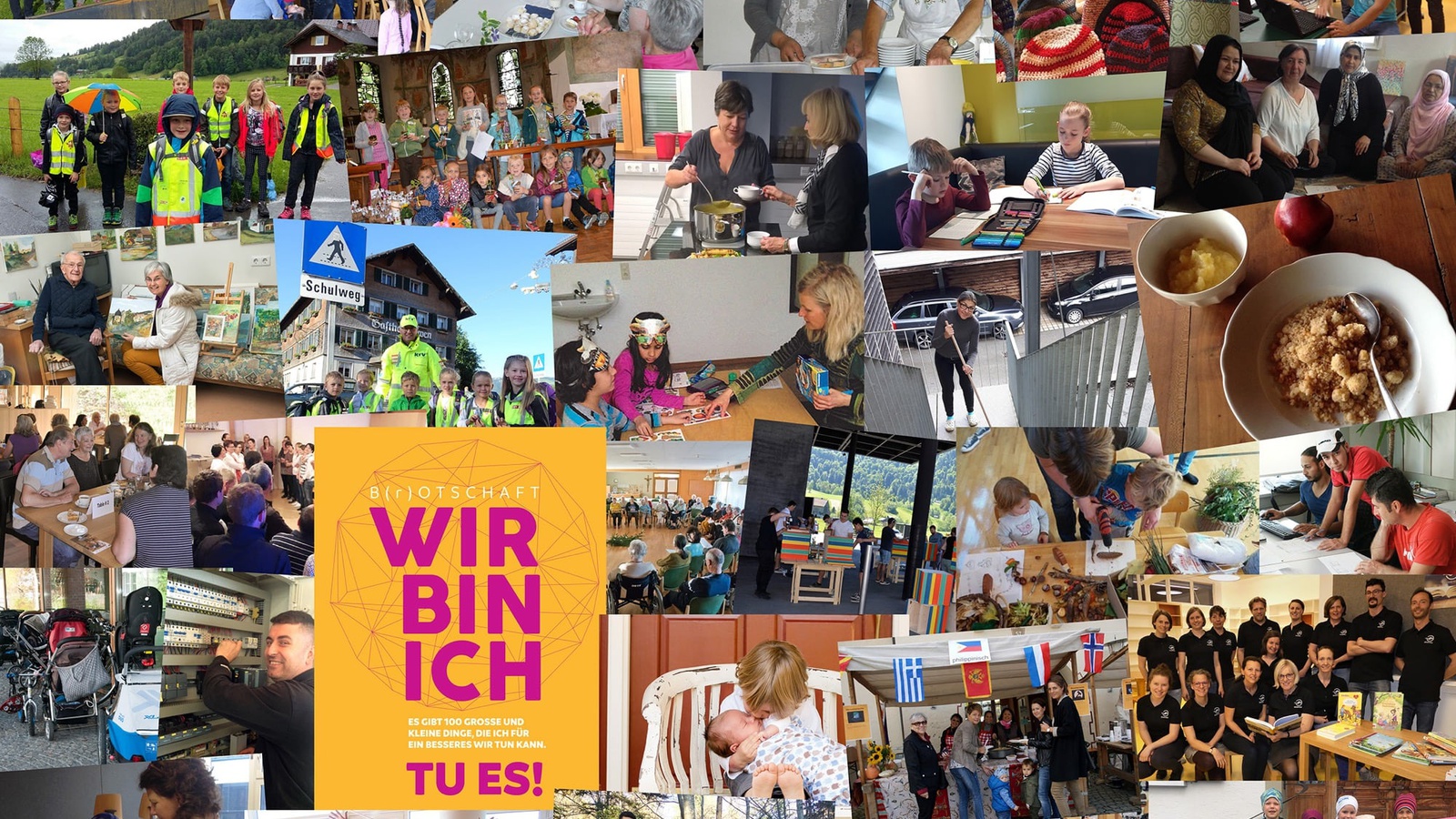 Engagiert sein ermöglichte mehr als 100 Aktivitäten mit Freiwilligen für ein gemeinsames Miteinander.