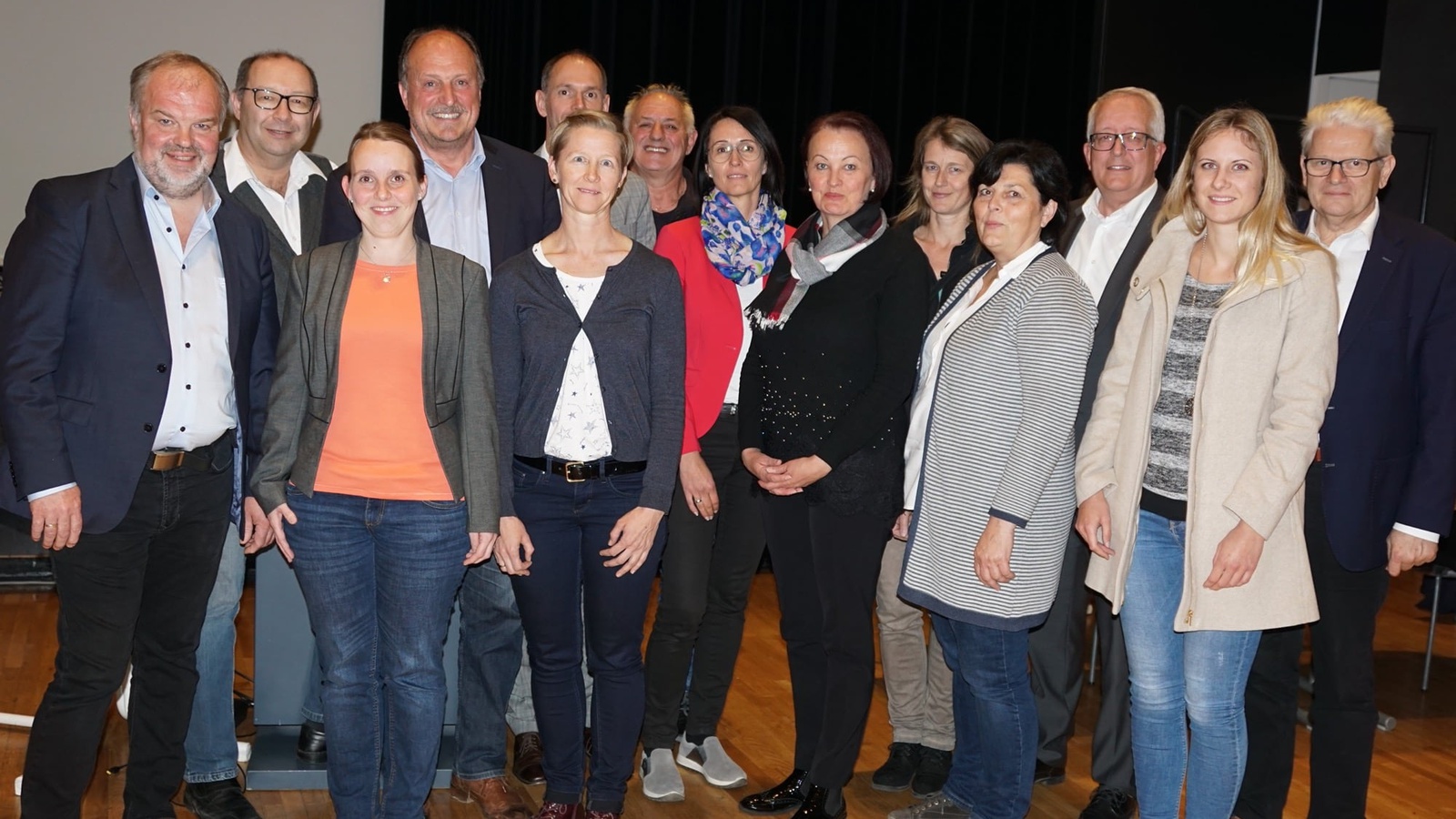 Die Regio Bürgermeister und die MitarbeiterInnen der Finanzverwaltung Leiblachtal. Foto: Regio Leiblachtal