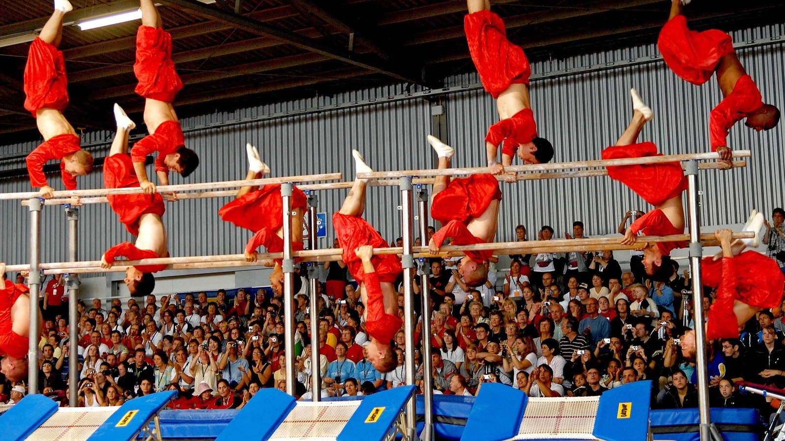 Für die Weltgymnaestrada werden viele freiwillige HelferInnen gebraucht – und Jugendliche für Ihren Einsatz über aha plus belohnt. Foto: Dietmar Stiplovsek