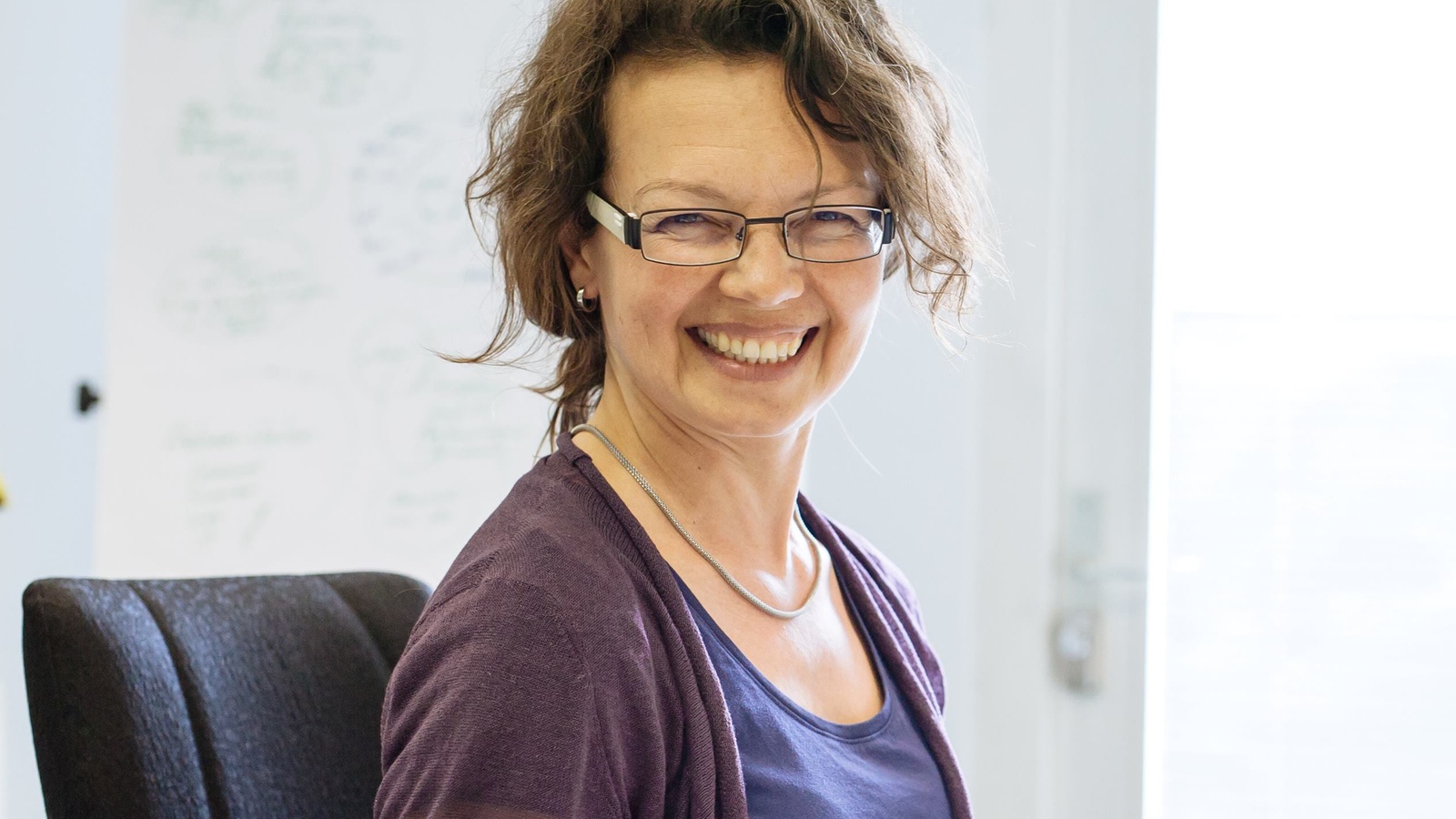 Monika Paterno, bis vor Kurzem Geschäftsführerin des aha, erzählt, weshalb sie den Newsletter der Regio-V nützlich findet.