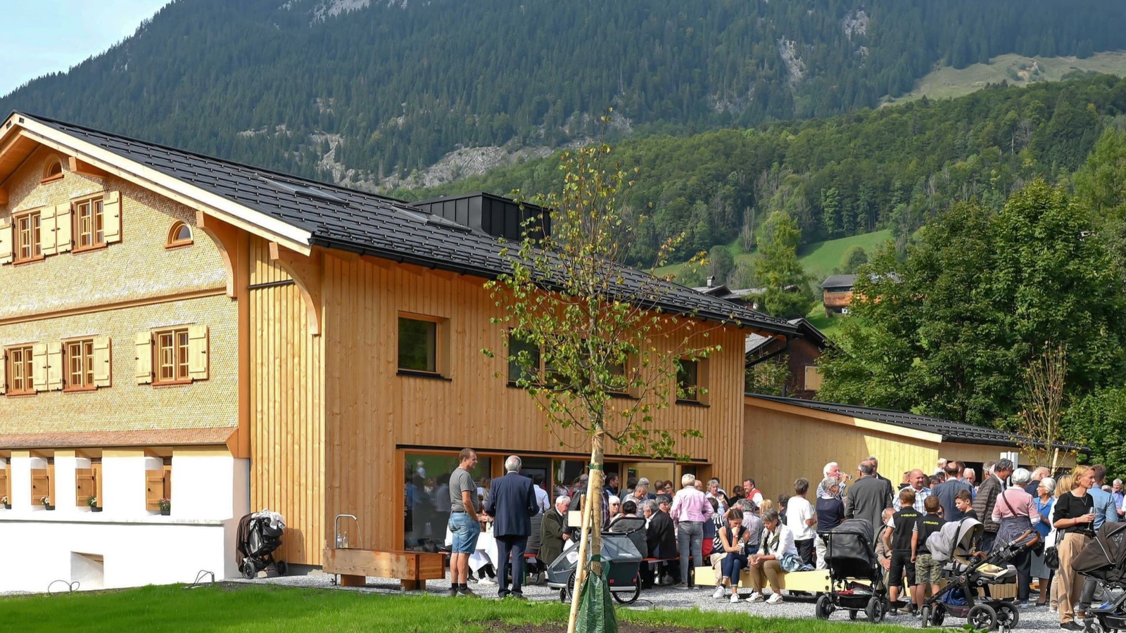 Viele Interessierte kamen zur Eröffnung des neuen Barockbaumeister-Museums in Au. Foto: Verein akkurat