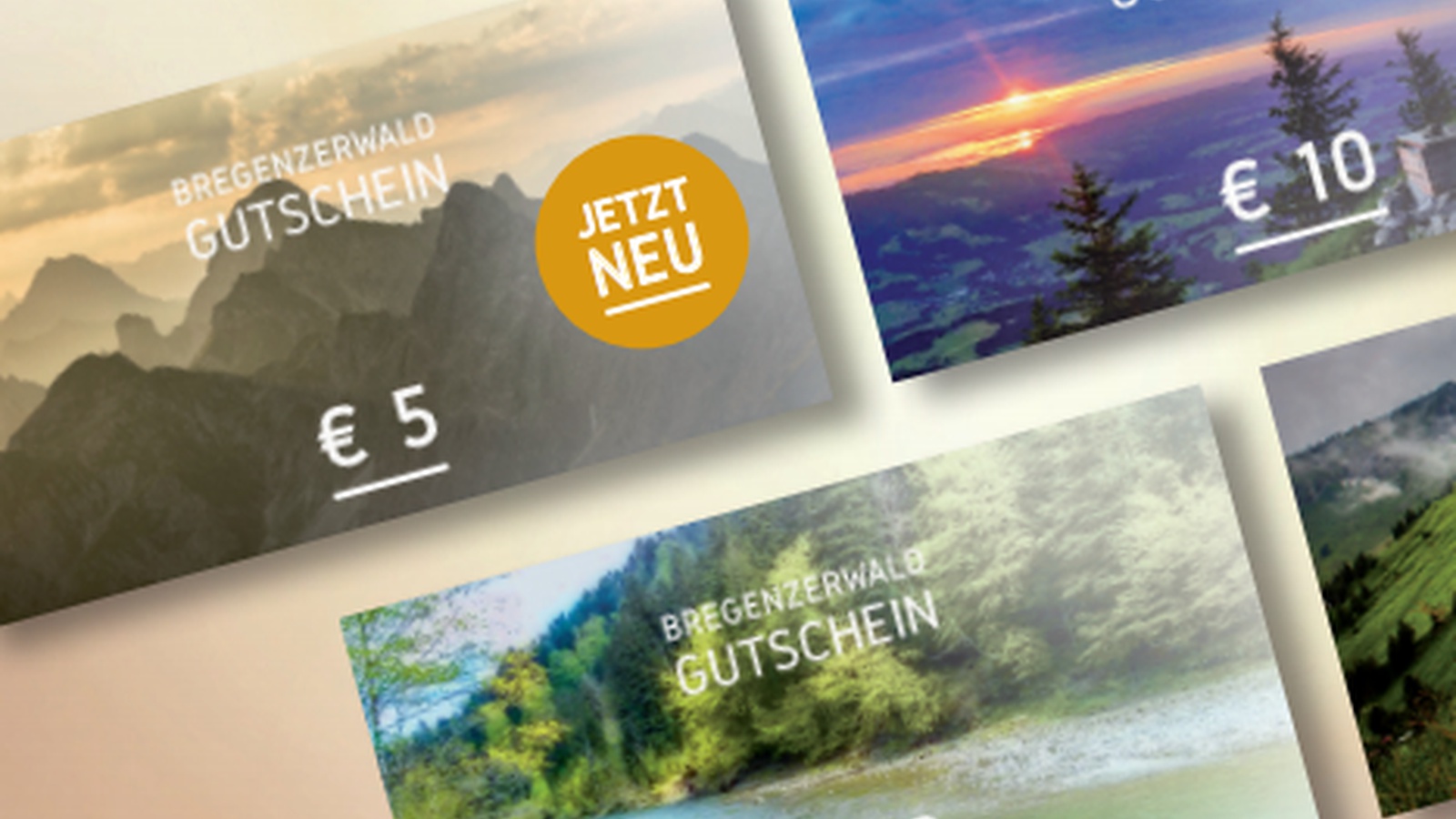 Für kleine Einkäufe im Bregenzerwald gibt es jetzt einen Gutschein im Wert von 5 Euro. Foto: REGIO Bregenzerwald