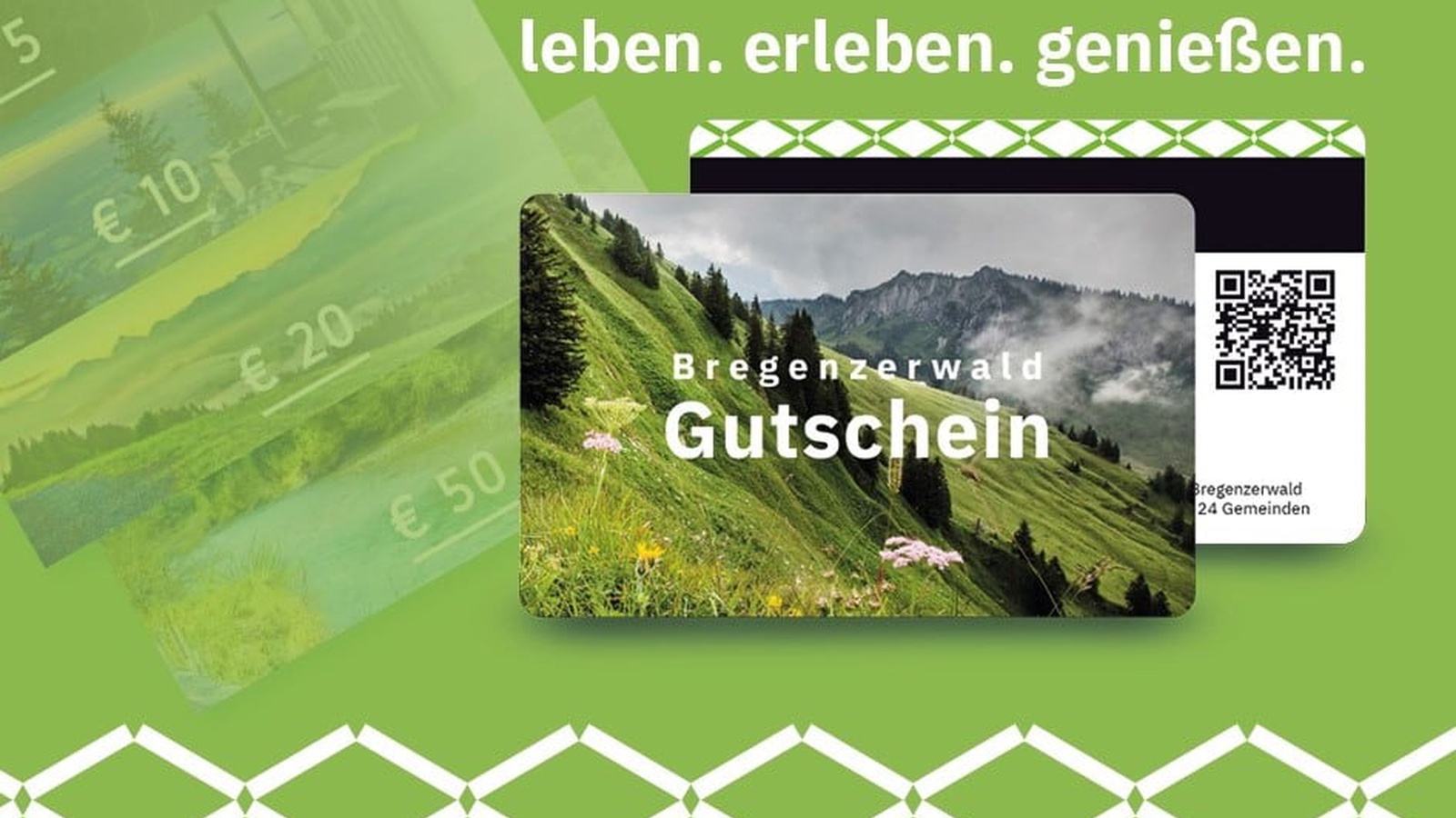 Die elektronische Gutscheinkarte ist ein gemeinsames Projekt von acht Vorarlberger Regionen und der Wirtschaftskammer.