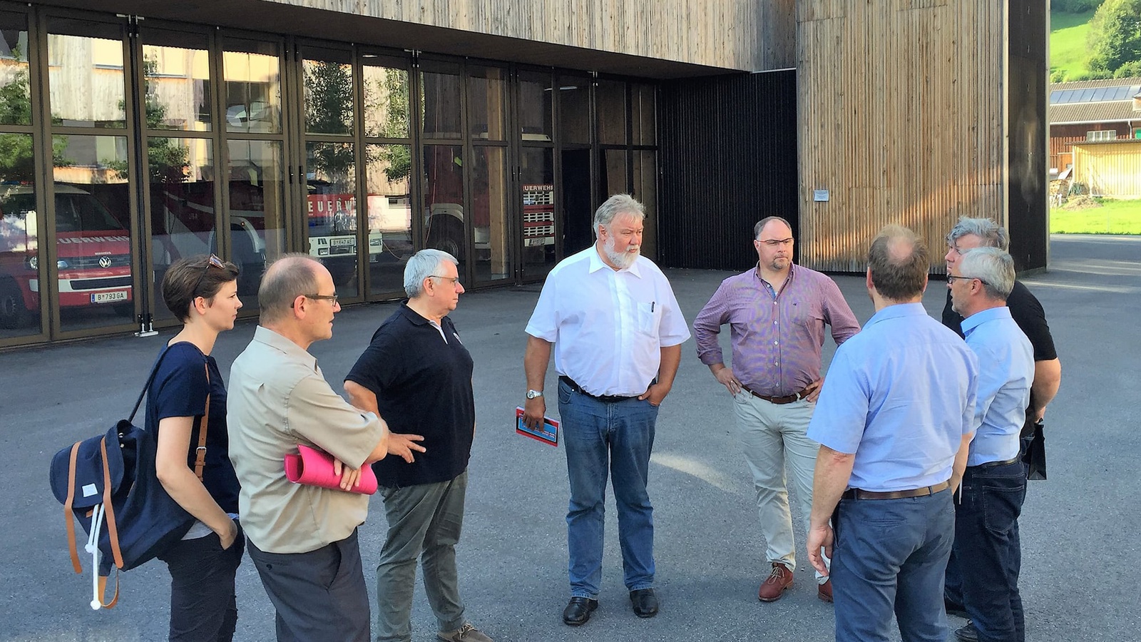 Exkursionsgruppe LAG-Oderland