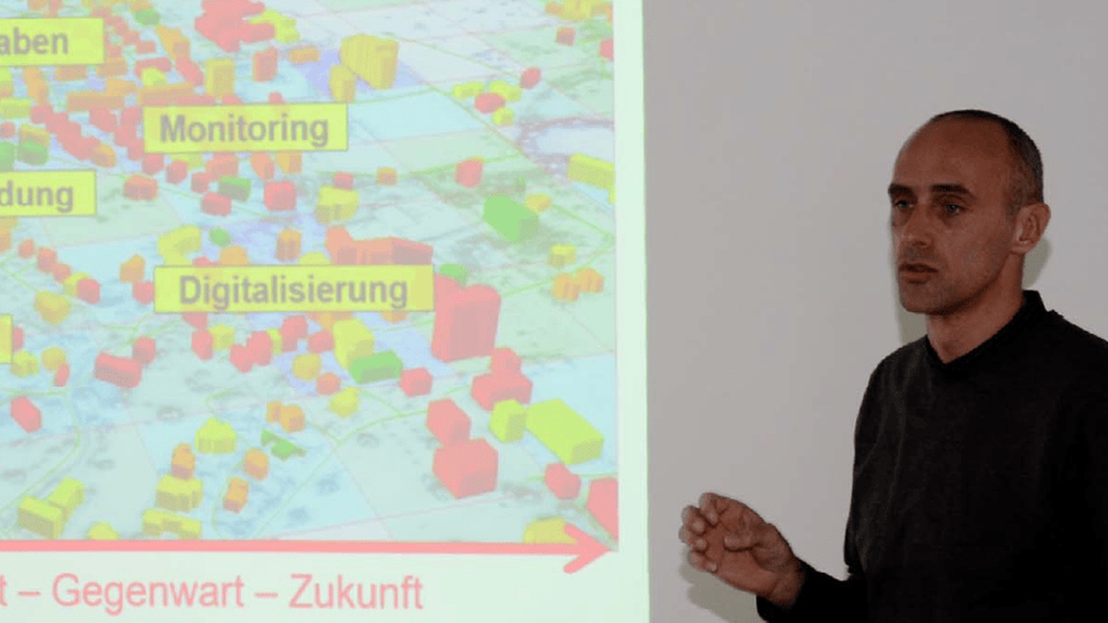 Mit der zentralen Energiedatenbank können räumliche Muster dargestellt und Trends erkannt werden. Foto: Energieinstitut Vorarlberg