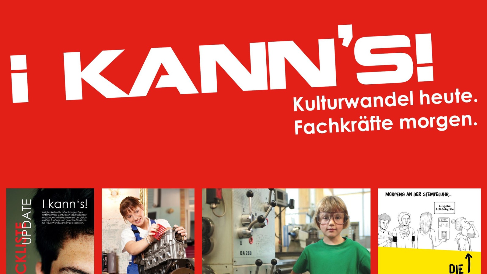 Das Projekt "I kann's" will erreichen, dass der Zugang von Mädchen zu technischen Berufen verbessert wird.