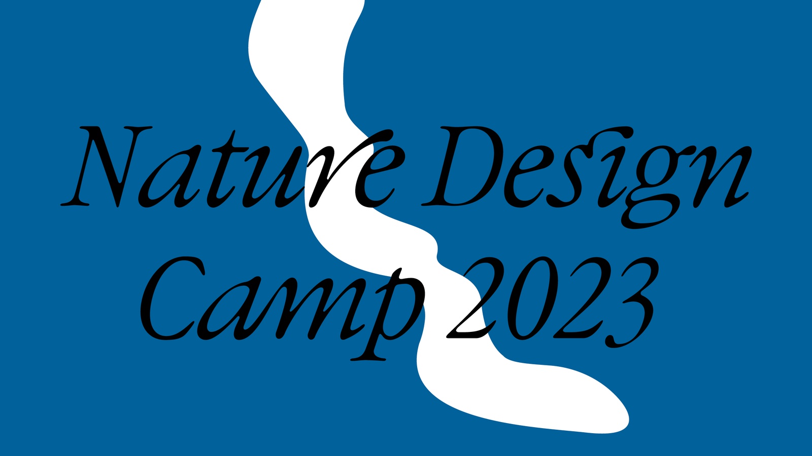 Nach dem erfolgreichen Pilotversuch in 2022 dreht sich beim zweiten Nature Design Camp alles um das Thema Gewässer.