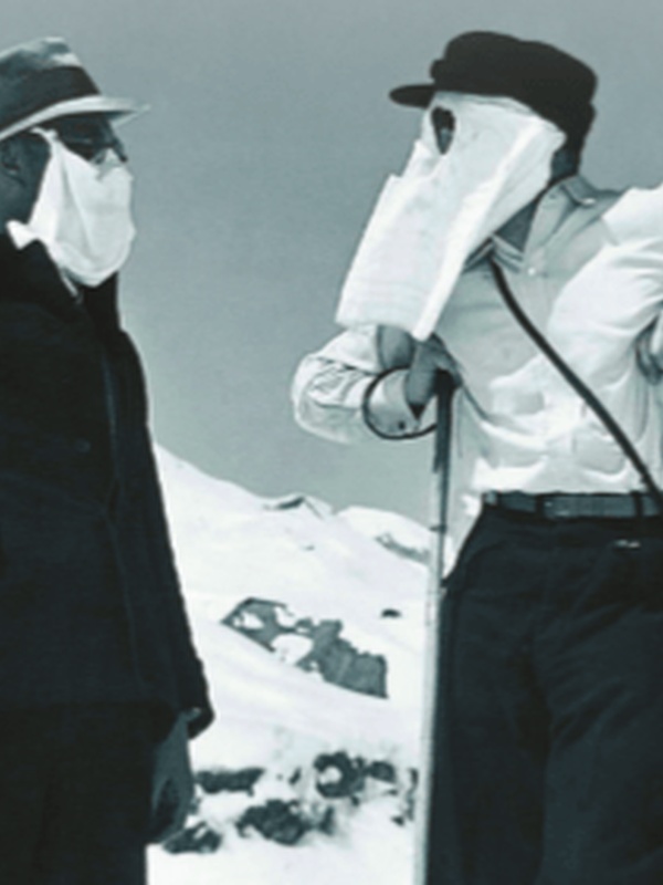 Der Skisport hat in mehr als einem Jahrhundert viele Spuren hinterlassen. Die ersten dokumentiert die gleichnamige Ausstellung. Foto: Universitätsbibliothek Augsburg, Fotosammlung Erika Groth-Schmachtenberger