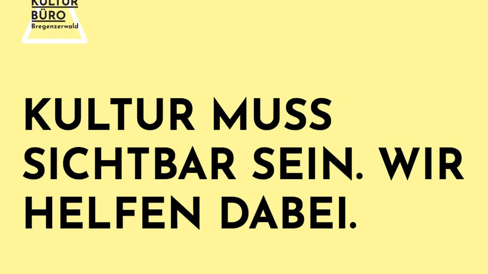 Neue Homepage des Kulturbüro Bregenzerwald