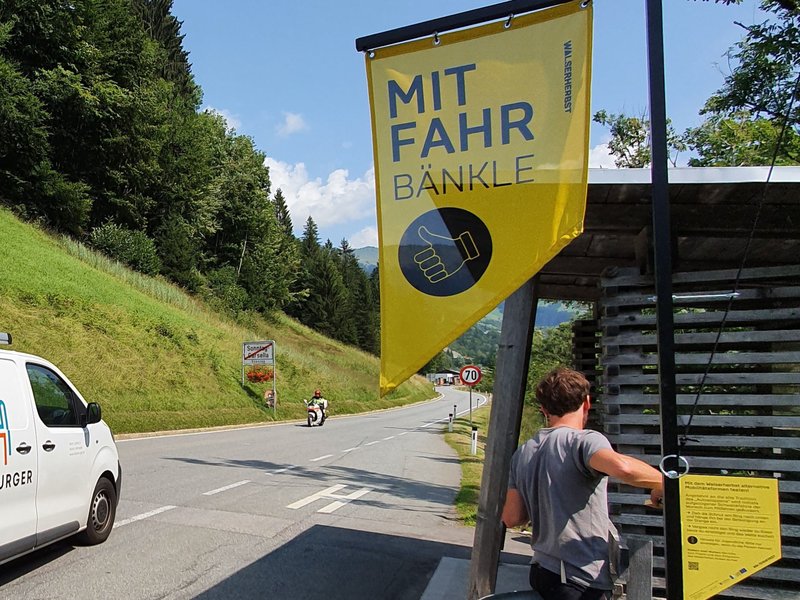 Mitfahrbänkle