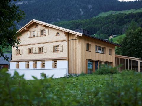 Das frisch renovierte Kuratenhaus in Au beherbergt ab Ende September 2021 das neue Barockbaumeister-Museum.