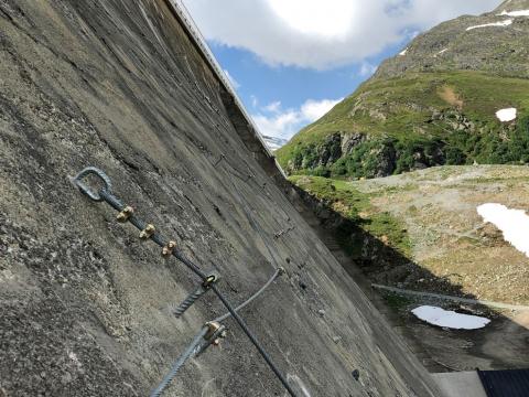 Der neue Kletterpark am Silvrettasee ist das erste umgesetzte Angebot, das im Rahmen des Entwicklungsmasterplans Bielerhöhe angedacht wurde. Foto: Golm Silvretta Lünersee Tourismus GmbH Bregenz