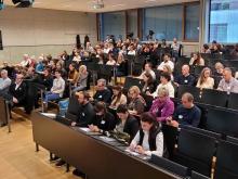 Bei einer Tagung diskutierten VertreterInnen von Gemeinden, Verwaltungen, Sozial- und Bildungseinrichtung über die Zukunft der Bürgerservices in Vorarlberg. Foto: ARGE Soziale Nahversorgung