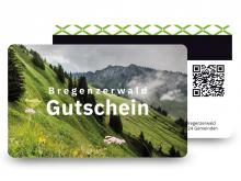Der Bregenzerwald Gutschein ist beliebt. Seit einem Jahr gibt es ihn auch in Form einer Scheckkarte.
